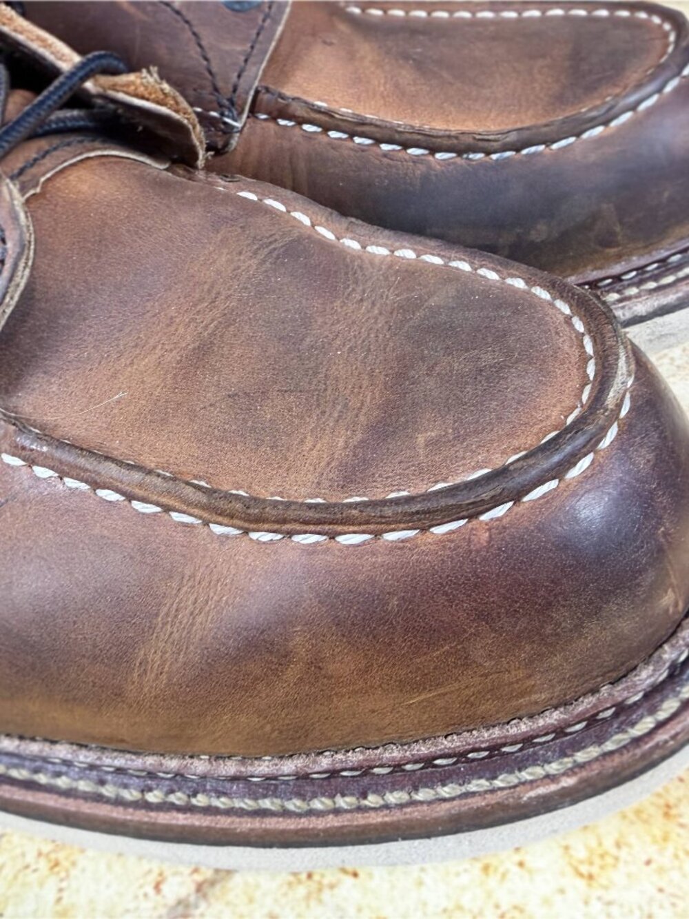 Red Wing Heritage 1907 Classic Moc Boots | Copper Rough & Tough | Men's 11.5 D - Picture 13 of 16